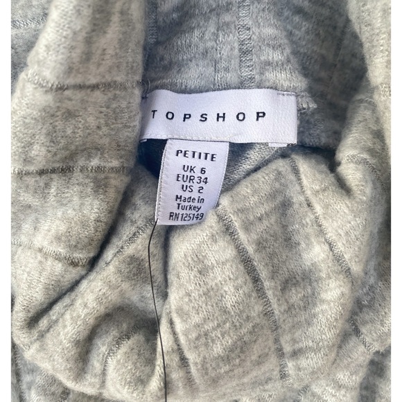 NWT Topshop Petite Turtleneck Sweater Dress - Picture 11 of 11